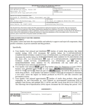 FDA 483 KRS Global Biotechnology, Boca Raton | August 2019
