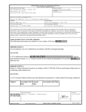 FDAzilla FDA 483 Laurie Welton, D.O, Sebastian | October 2024