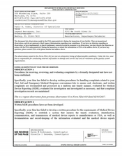 FDAzilla FDA 483 Legend Aerospace, Medley | May 2022