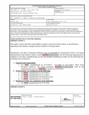 FDAzilla FDA 483 Lexia, Franklin | March 2019