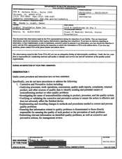 FDAzilla FDA 483 Lights' Prosthetic Eyes, Peoria | September 2015