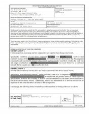 FDAzilla FDA 483 Linemaster Switch, Woodstock | February 2023
