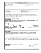 FDAzilla FDA 483 Lornamead, Tonawanda | April 2023