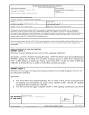 FDAzilla FDA 483 Louisville APL Diagnostics, Texas City | Dec 2022