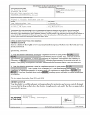 FDAzilla FDA 483 Lyne Laboratories, Brockton | October 2022
