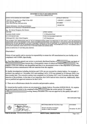 FDAzilla FDA 483 Macfarlan Smith, Edinburgh | November 2017