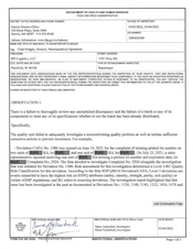 FDAzilla FDA 483 MD Logistics, Plainfield | March 2022