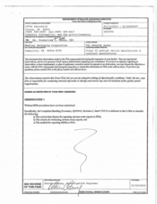 FDAzilla FDA 483 Medical Packaging, Camarillo | January 2015