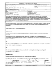 FDAzilla FDA 483 Medical Specialties, Wadesboro | November 2015