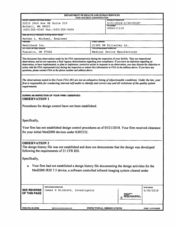 FDAzilla FDA 483 Meditherm, Tualatin | May 2018