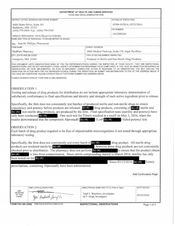 FDAzilla FDA 483 MedPark Pharmacy, Annapolis | May 2016