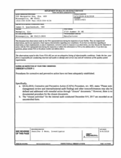 FDAzilla FDA 483 Medspira, Minneapolis | September 2018