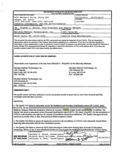 FDAzilla FDA 483 Meridian Medical Technologies ., A Pfizer | Apr 2013