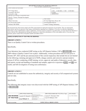 FDAzilla FDA 483 Miami University, Oxford | November 2021