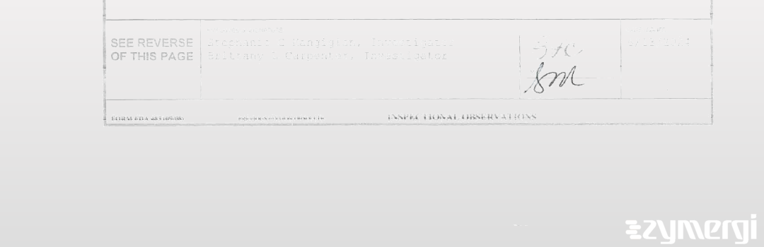Stephanie C. Mangigian FDA Investigator Brittany L. Carpenter FDA Investigator