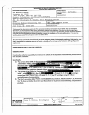 FDAzilla FDA 483 Millstone Medical Outsourcing, Fall River | Apr 2014