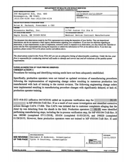 FDAzilla FDA 483 Minnesota MedTec, Maple Grove | December 2019