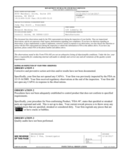 FDAzilla FDA 483 Monarch Molding, Council Grove | March 2017