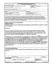 FDAzilla FDA 483 MOORE'S COMPOUNDING PHARMACY, Corpus Christi | 2017