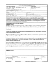 FDAzilla FDA 483 MOORE'S PHARMACY, Sinton | September 2016