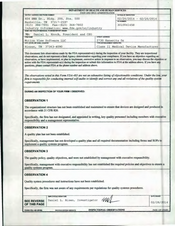 FDAzilla FDA 483 Motion View Software, Hixson | February 2014