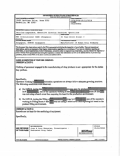 FDAzilla FDA 483 MSD International  (Singapore Branch | Oct 2018