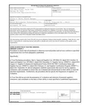 FDAzilla FDA 483 Nelson Enviromental Technologies, Arlington | 2023
