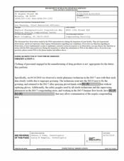 FDAzilla FDA 483 Nephron Pharmaceuticals  dba Nephron Sterile  | 2018
