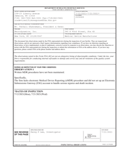 FDAzilla FDA 483 Neurodynamics, New York | July 2021