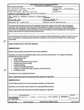 FDAzilla FDA 483 Nev's Ink, Waukesha | March 2014