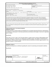 FDAzilla FDA 483 New England Life Care,., dba Advanced Compoun | 2017