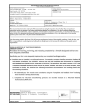 FDAzilla FDA 483 Nikao, Weston | February 2022