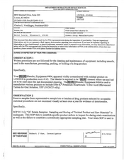 FDAzilla FDA 483 Nomax, Saint Louis | February 2018