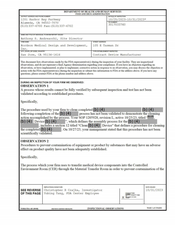 FDAzilla FDA 483 Nordson Medical Design and Development | Oct 2023