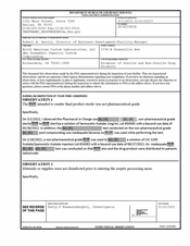 FDAzilla FDA 483 North American Custom Laboratories, dba Farma | 2022