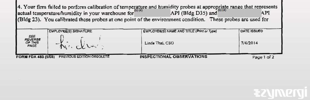 Linda Thai FDA Investigator