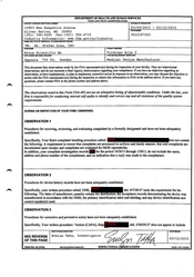 FDAzilla FDA 483 Novus Scientific Ab, Uppsala | March 2015