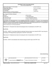 FDAzilla FDA 483 Nutrishare, Louisville | May 2017