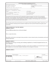 FDAzilla FDA 483 O. R. Surgical, Greensboro | October 2018