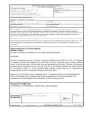 FDAzilla FDA 483 Odyssey Medical Technologies, Bartlett | April 2023