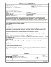 FDAzilla FDA 483 Orange Lab, Anaheim | September 2023