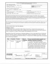 FDAzilla FDA 483 Ortho Solution LC, dba DynaFlex, Saint Ann | 2019