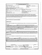 FDAzilla FDA 483 OSO BioPharmaceuticals Manufacturing | Jun 2015