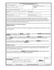 FDAzilla FDA 483 OSO BioPharmaceuticals Manufacturing | Mar 2019