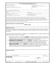 FDAzilla FDA 483 Packaging On Demand, San Clemente | October 2021