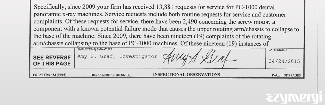 Amy S. Graf FDA Investigator 