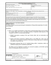 FDAzilla FDA 483 Par Sterile Products, Rochester | April 2023