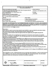 FDAzilla FDA 483 Parabolic Drugs, S A S Nagar | September 2015