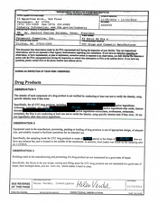 FDAzilla FDA 483 Paramount Cosmetics, Clifton | November 2014