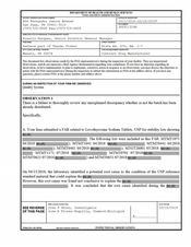 FDAzilla FDA 483 Patheon Puerto Rico, Manati | October 2019